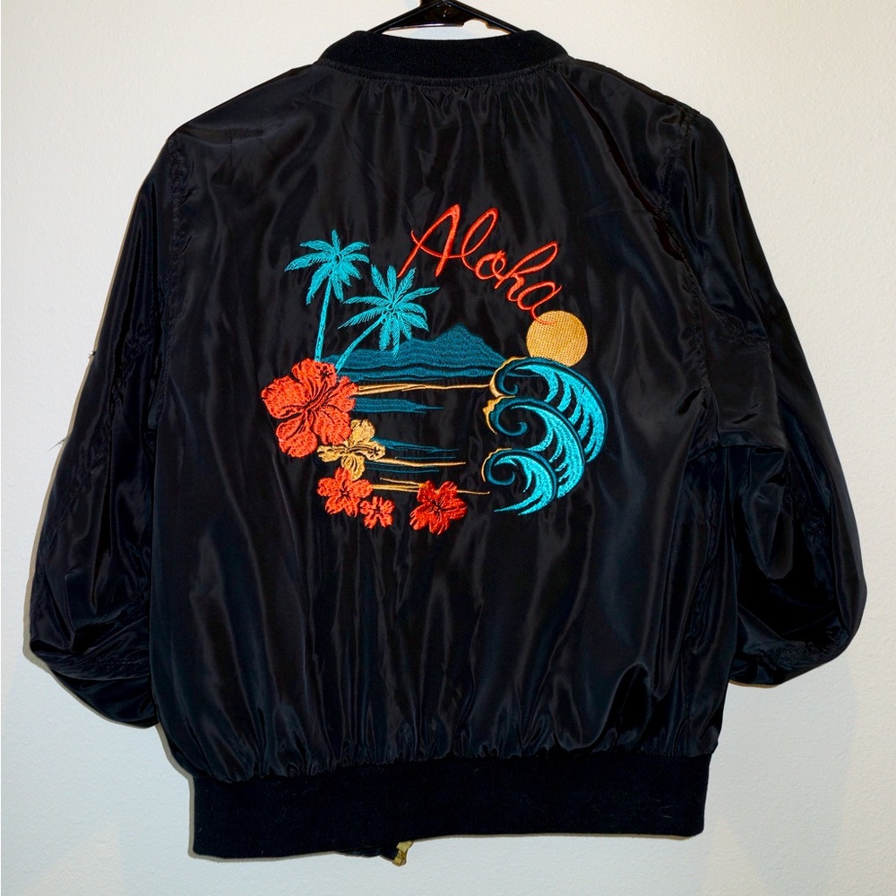 🌺ALOHA BOMBER JACKET🌺NWOT/UNWORN